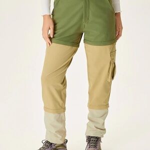 Outdoor Voices RecTrek Zip-Off pants NWOT